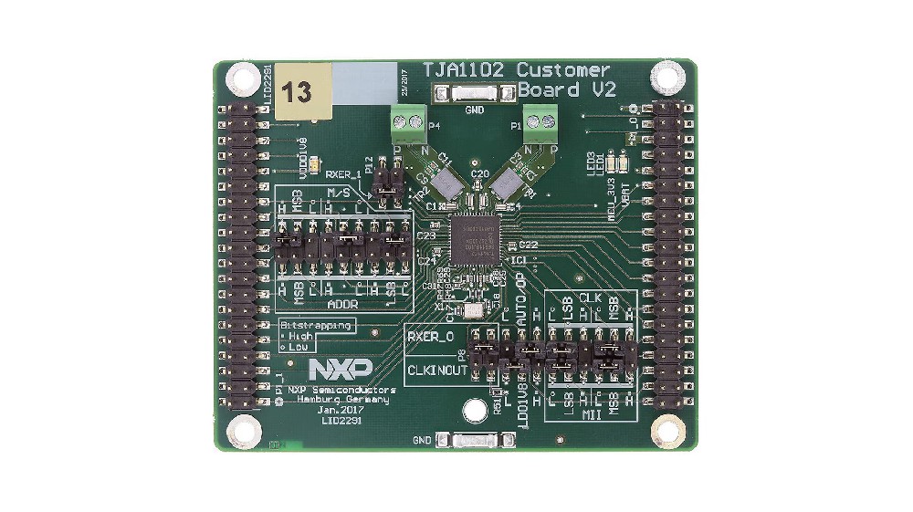 NXP TJA1102车规光纤芯片：150℃高温零丢包，CAN FD总线抗电磁干扰实测